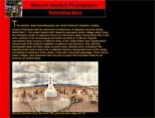 Tablet Screenshot of masumihayashi.com